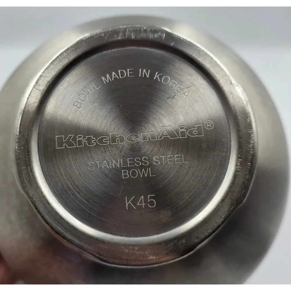 KitchenAid K30 3 Quart Stainless Steel Twist Lock Replacement Mixer Bowl OEM